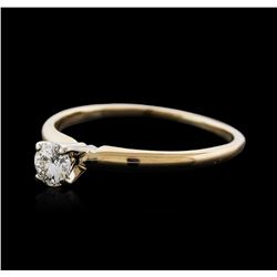 14KT Yellow Gold 0.65ct Diamond Solitaire Ring