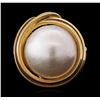 Image 3 : 14-18KT Yellow Gold Pearl Jewelry Suite