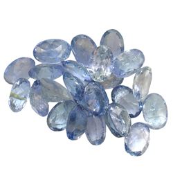 11.99ctw Oval Mixed Tanzanite Parcel