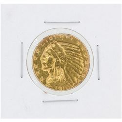 1910-D $5 Indian Head Half Eagle Gold Coin