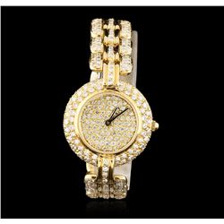 Renato Ferraris 18KT Yellow Gold 4.00ctw Diamond Ladies Watch