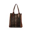 Image 2 : Brown Grizzly Oversized Handbag