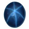 Image 1 : 7.28ctw Cabochon Blue Star Sapphire Parcel
