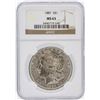 Image 1 : 1887 NGC MS63 Morgan Silver Dollar