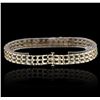 Image 2 : 10KT Yellow Gold 0.20ctw Diamond Bracelet