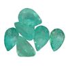 Image 1 : 2.86ctw Pear Mixed Emerald Parcel