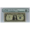 Image 1 : 1957 $1 Mismatched Prefix Error Silver Certificate PMG Very Fine 25