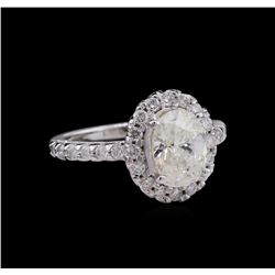 2.32ctw Diamond Ring - 14KT White Gold