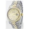 Image 1 : Rolex Two-Tone Diamond DateJust Men's Watch