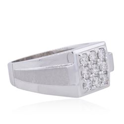 14KT White Gold 0.80ctw Diamond Ring