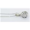 Image 4 : 0.81ctw Diamond Pendant - 14KT White Gold