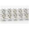 Image 5 : 10.00ctw Diamond Bracelet - 18K White Gold