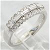 Image 5 : 0.75ctw Diamond Ring - 18KT White Gold