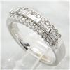 Image 6 : 0.75ctw Diamond Ring - 18KT White Gold
