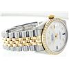 Image 2 : Rolex Two-Tone Diamond DateJust Men's Watch