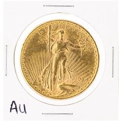 1924 $20 Au St. Gaudens Double Eagle Gold Coin