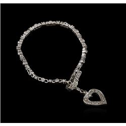 14KT White Gold 0.68ctw Diamond Bracelet