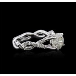 14KT White Gold 1.85ctw Diamond Ring