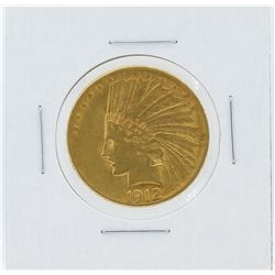 1912 $10 XF Indian Head Eagle Gold Coin