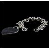 Image 3 : Tiffany & Co. Heart-Tag Bracelet - Silver