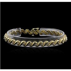 14KT Yellow Gold 0.50ctw Diamond Bracelet