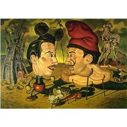 Walt Disney By Salvidor Dali and Walt Disney