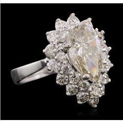 14KT White Gold 4.69ctw Diamond Ring