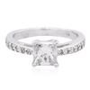 Image 2 : Platinum 1.43ctw Diamond Ring