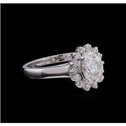 1.31ctw Diamond Ring - 14KT White Gold