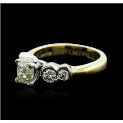 14KT Two-Tone Gold 1.15ctw Diamond Ring