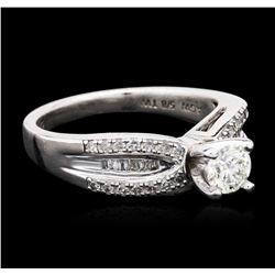 Silver 0.75ctw Diamond Ring