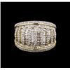 Image 2 : 14KT Yellow Gold 1.92ctw Diamond Ring