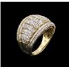 Image 3 : 14KT Yellow Gold 1.92ctw Diamond Ring