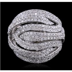 14KT White Gold 1.58ctw Diamond Ring