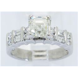 1.86ctw Diamond Ring - 14KT White Gold