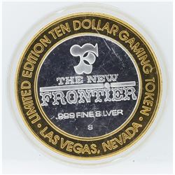 Limited Edition $10 Las Vegas .999 Silver Gaming Token