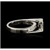 Image 3 : 18KT White Gold 1.45ctw Diamond Ring