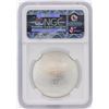 Image 2 : 2014 Baseball HOF NGC Graded MS70 $1 Silver Coin Hall of Fame