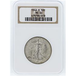 1946 NGC MS64 Liberty Walking Half Dollar