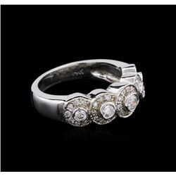 0.61ctw Diamond Ring - 14KT White Gold