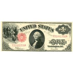 1917 $1 Saw-Horse Legal Tender Bank Note