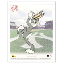 Looney Tunes Bugs Bunny Pitching with the Yankees