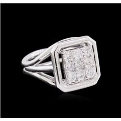 0.77ctw Diamond Ring - 14KT White Gold