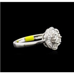 0.38ctw Diamond Ring - 14KT White Gold