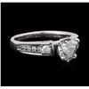 14KT White Gold 1.02ctw Diamond Ring
