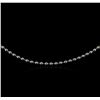 Image 2 : Ball Link Chain Necklace - 14KT White Gold