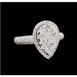 1.08ctw Diamond Ring - 14KT White Gold