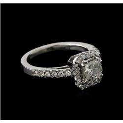 14KT White Gold 1.13ctw Diamond Ring