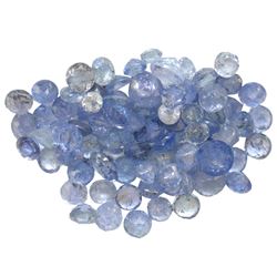 11.93ctw Round Mixed Tanzanite Parcel