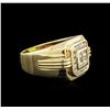 Image 1 : 1.00ctw Diamond Ring - 14KT Yellow Gold